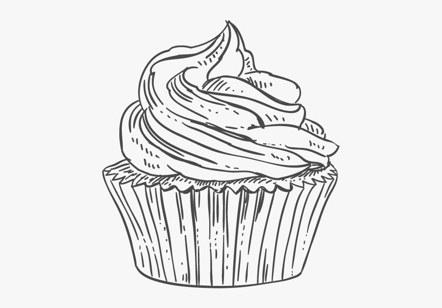 Pastries Black And White , Free Transparent Clipart ClipartKey