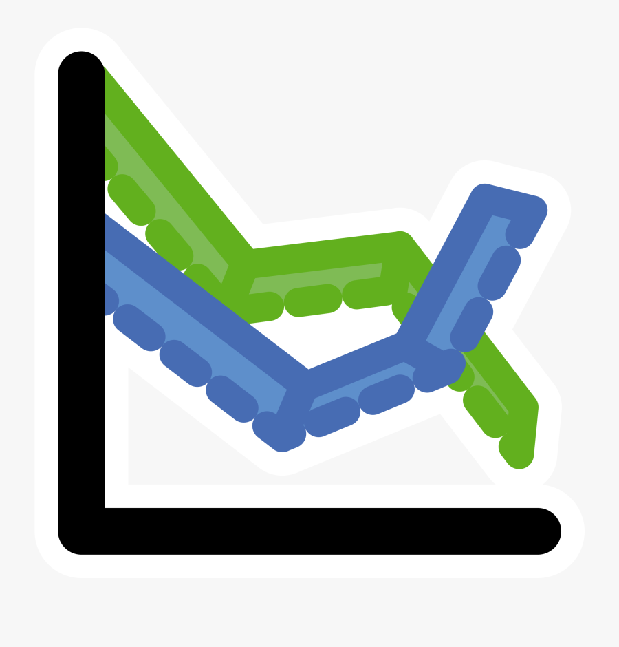 Primary Chart Line 3d, Transparent Clipart