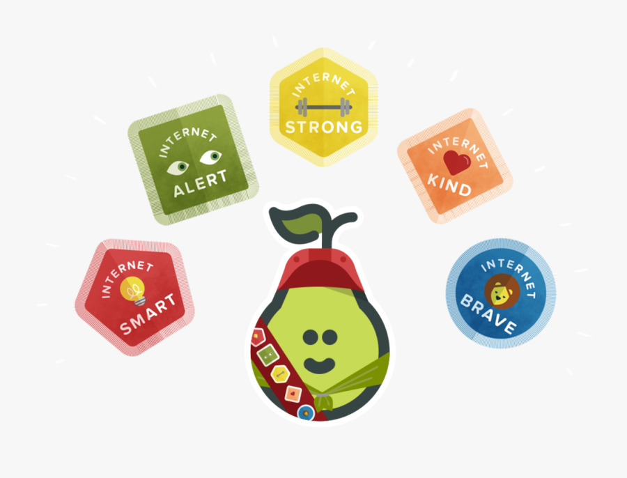 Digcit Banner Image - Pear Deck Be Internet Awesome, Transparent Clipart
