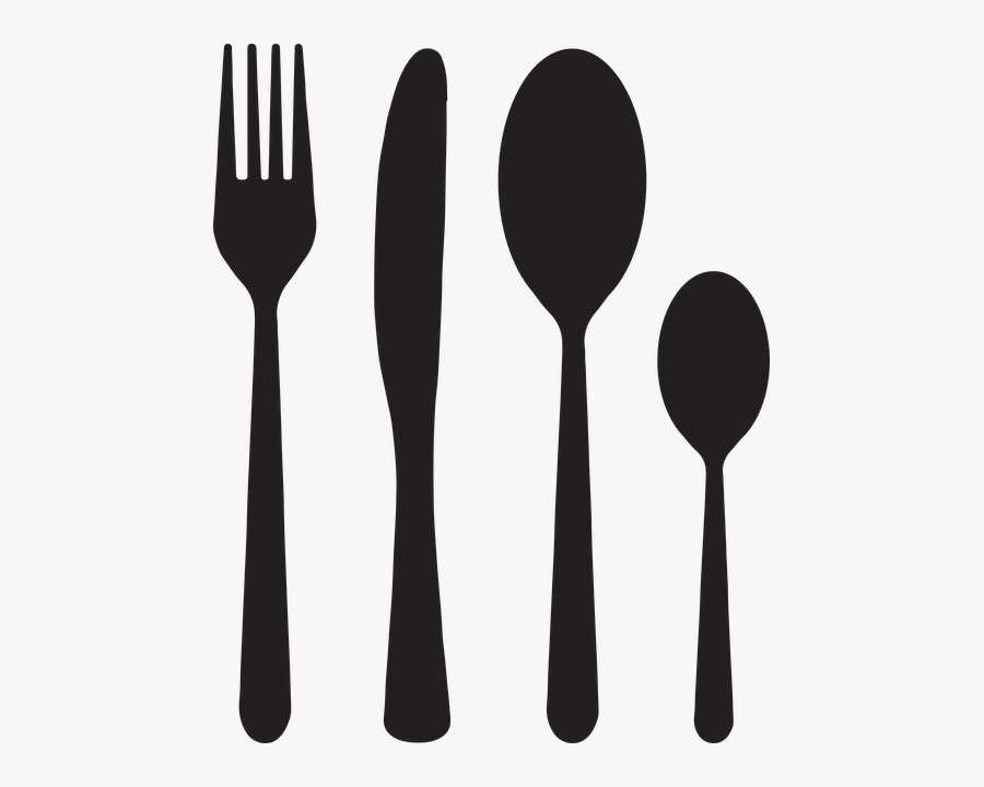 Utensil,tool,fork - Tenedor Cuchara Cuchillo Vector, Transparent Clipart