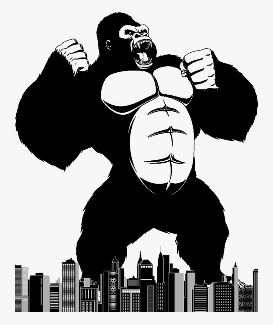 Collection Of Free Gorilla Vector King Kong - King Kong Clipart, Transparent Clipart