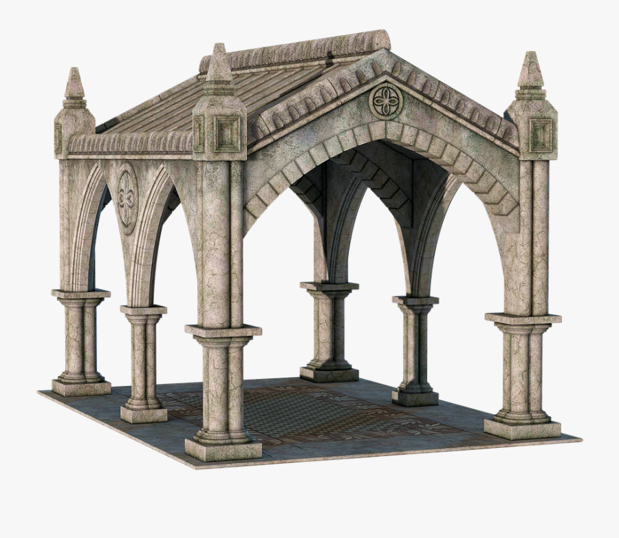 Transparent Stone Altar Clipart - Altar, Transparent Clipart