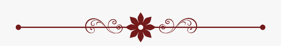 Transparent Flower Page Divider, Transparent Clipart
