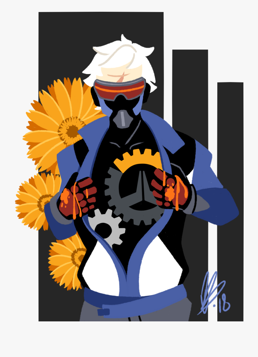 Soldier 76 Png -[soldier 76 Makes Great Vent Art] Animated - Vent Art, Transparent Clipart