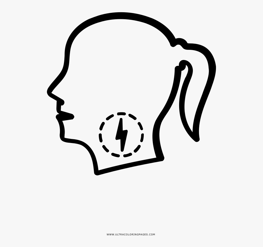 Sore Throat Coloring Page - Imagen De Alergias Para Calcar, Transparent Clipart