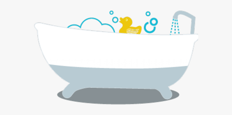 Bathtub Clipart Clean Habit, Transparent Clipart