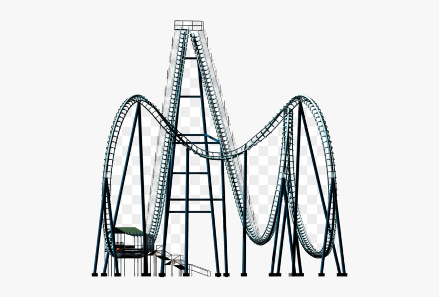 Roller Coaster Transparent Clipart Png - Transparent Background Roller Coaster Png, Transparent Clipart