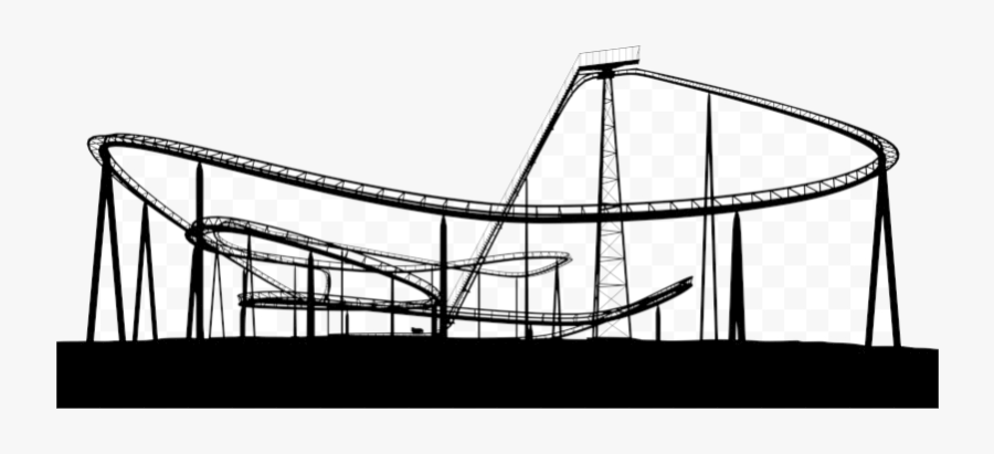 Roller Coaster Big Image Clipart Hd Transparent Png, Transparent Clipart