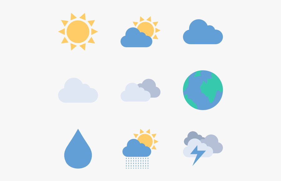 Weather Png Transparent - Weather Icon Free Png, Transparent Clipart