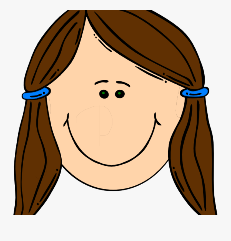 Sister Clip Art Two Sisters Sitting Service Clip Art - Brown Hair Brown Eyes Cartoon, Transparent Clipart