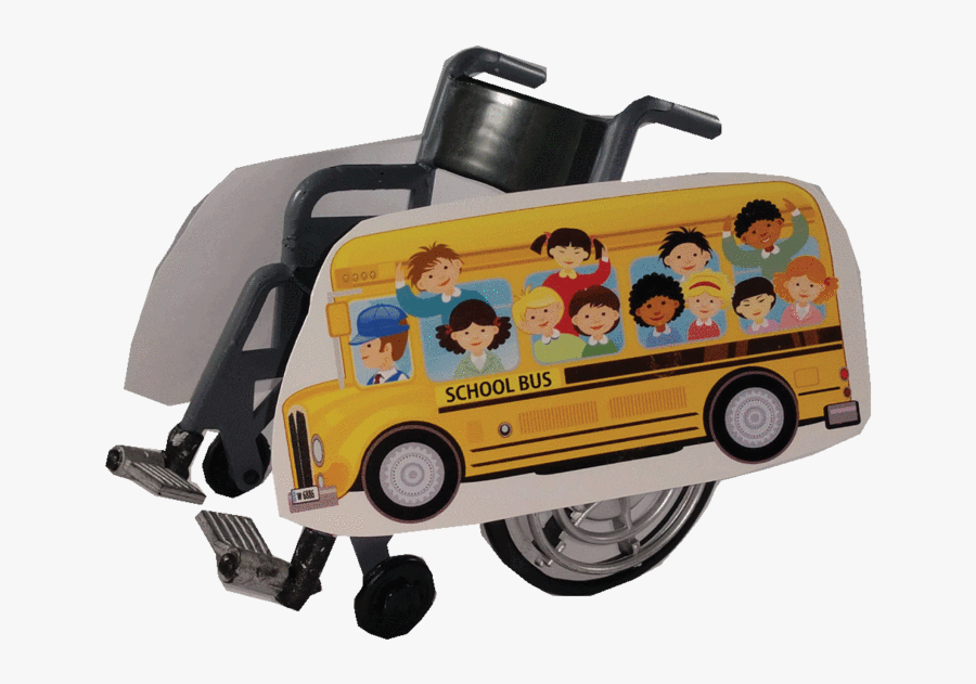 School Bus, Transparent Clipart