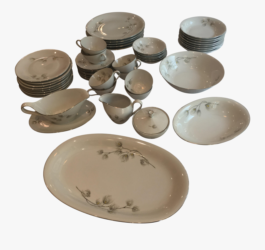 Clip Art Rustic Dishes - Plate, Transparent Clipart