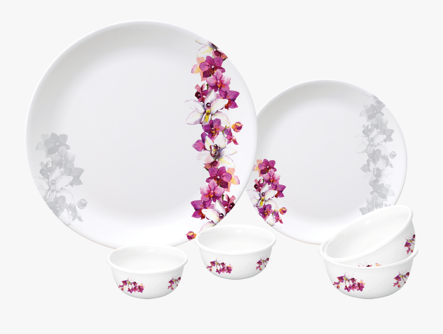 Transparent Dinner Plate Clipart - Plate Designing Image Png, Transparent Clipart