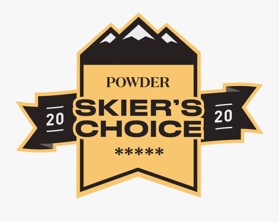 Powder Skiers Choice "20 - Powder, Transparent Clipart