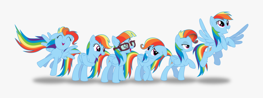 Absurd Res Artist - Rainbow Dash My Little Pony Color, Transparent Clipart