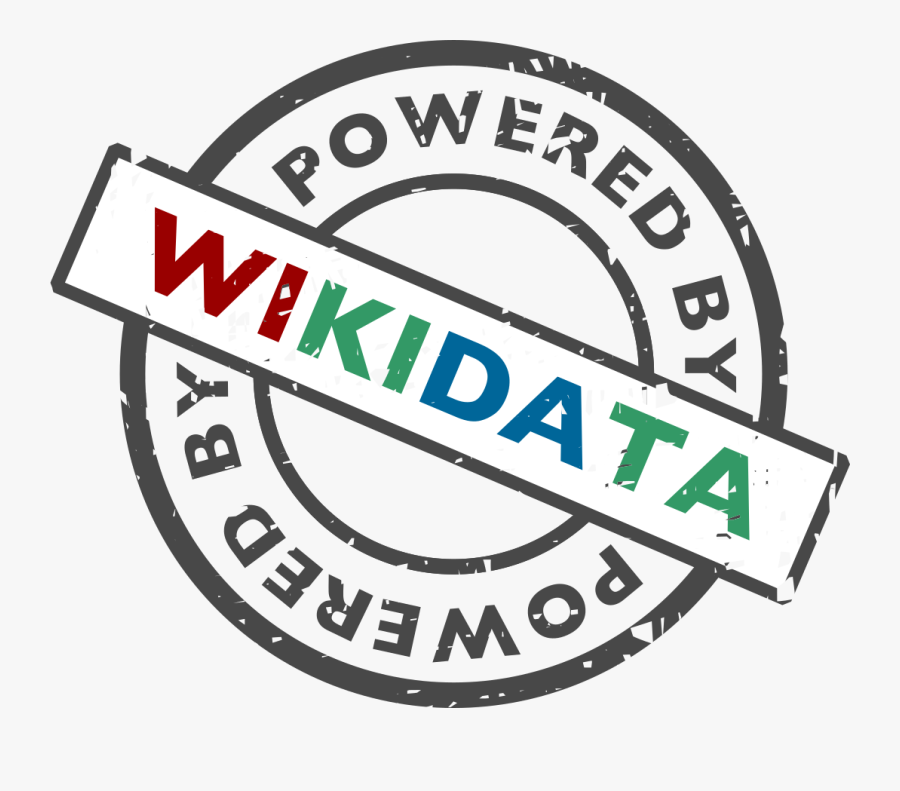 Wikidata Stamp - Circle, Transparent Clipart