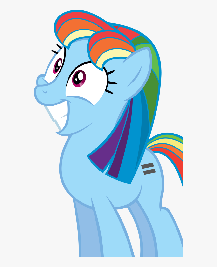 Transparent Bad Guy Png - My Little Pony Nightmare Rainbow Dash, Transparent Clipart