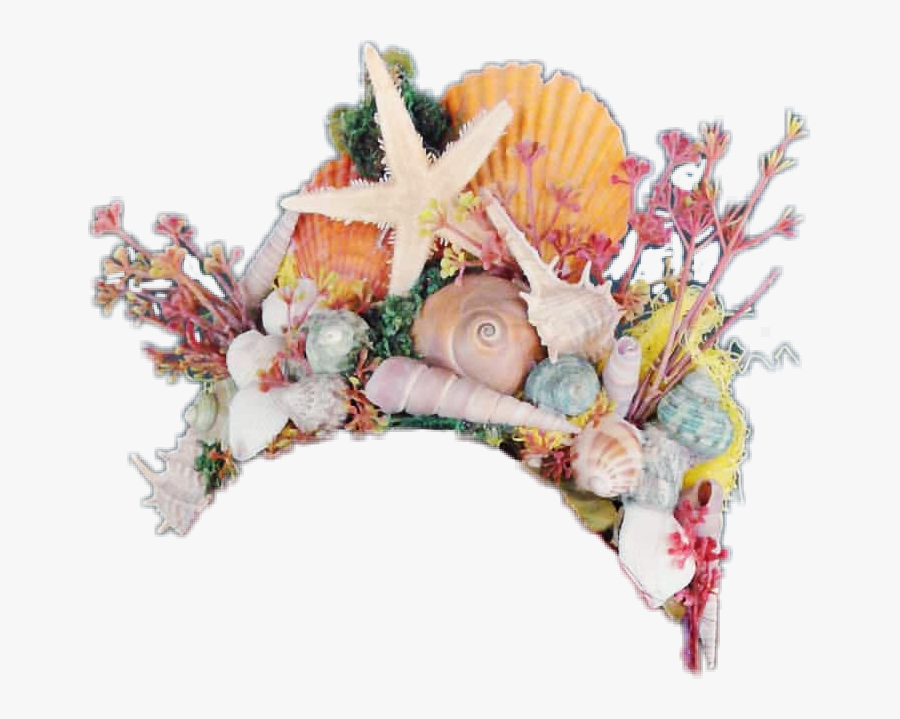 #freetoedit #mermaid #sea #seashell #shell #corona - Craft, Transparent Clipart