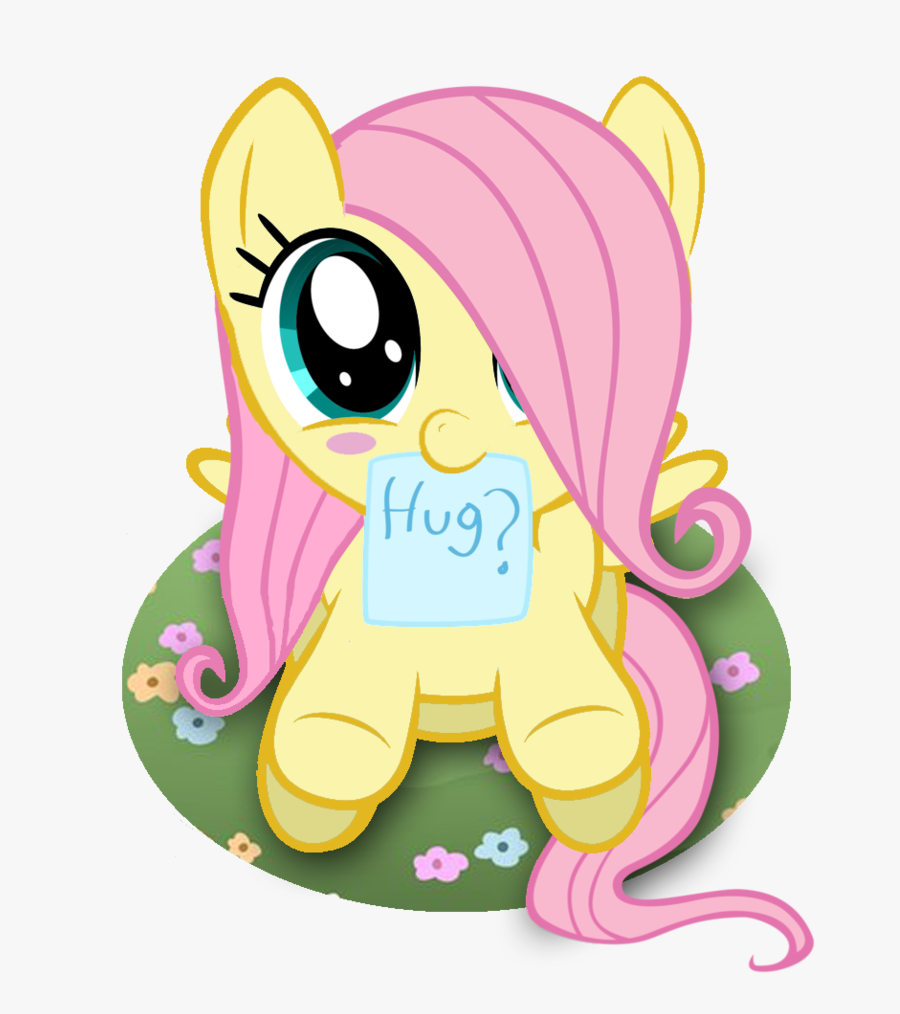 Only Hooves Poll Who S Cuter Whos - Fluttershy My Little Pony Babies, Transparent Clipart