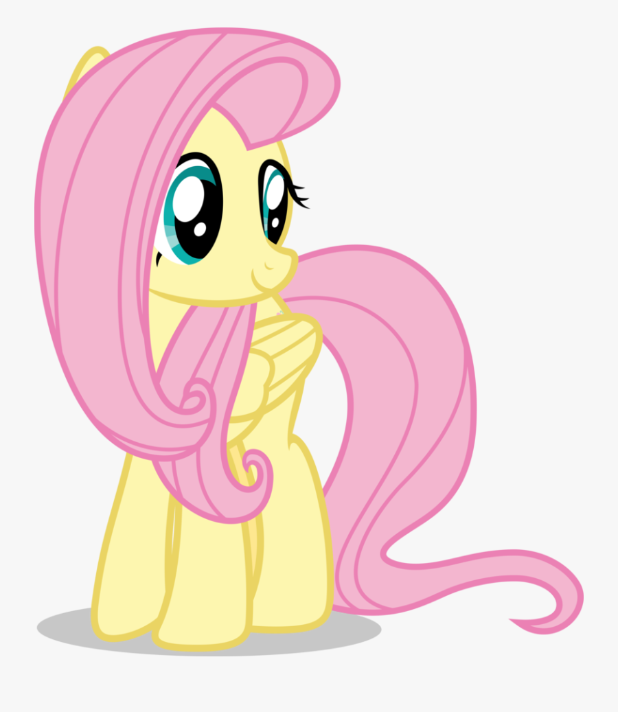 Transparent Fluttershy Png - My Little Pony Fluttershy Happy, Transparent Clipart