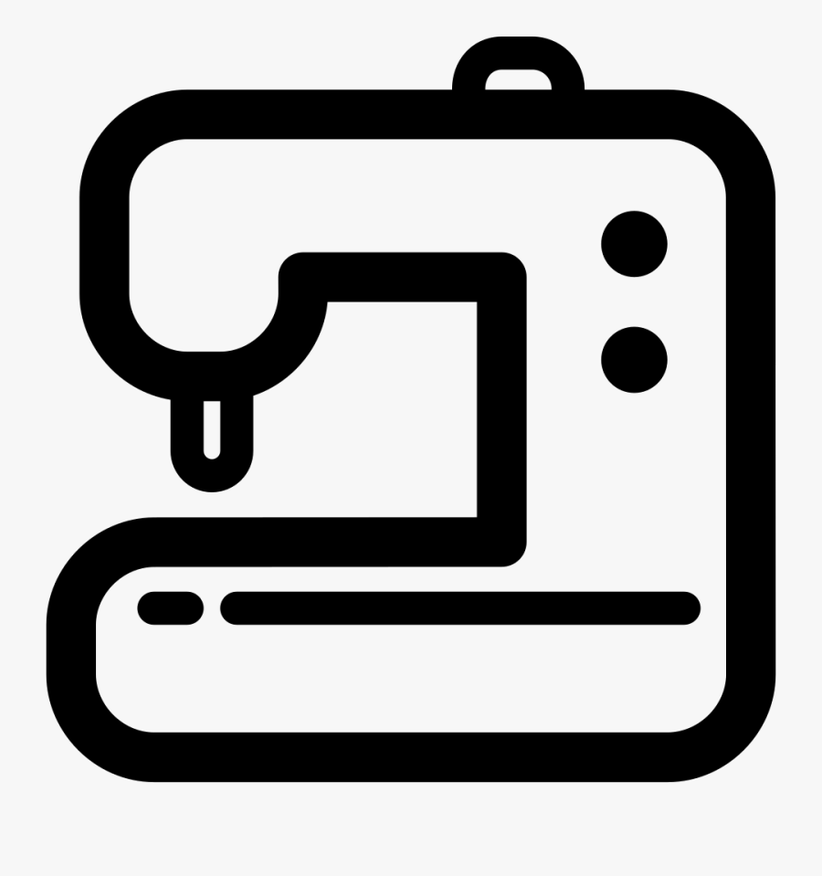 Sewing Machine Comments - Iconos De Maquinas De Coser, Transparent Clipart