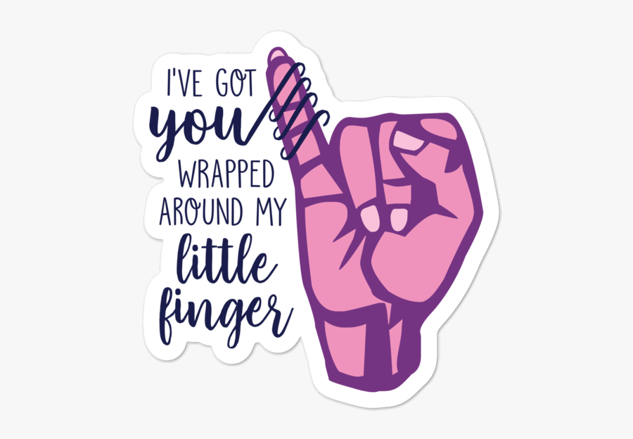 Wrapped Round My Little Finger, Transparent Clipart