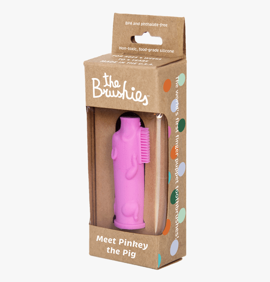 Pinky The Pig - The Brushies, Transparent Clipart