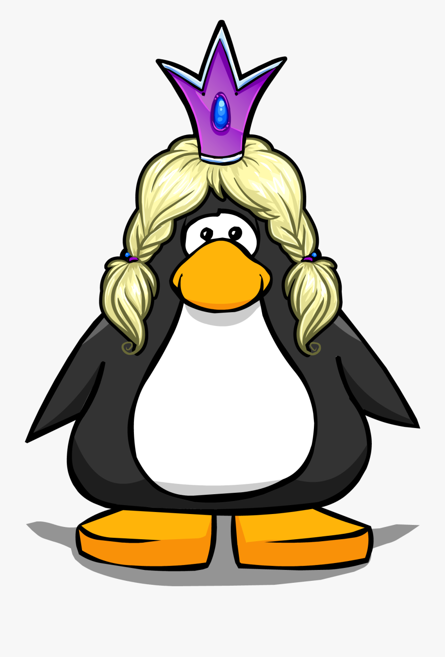 Club Penguin Wiki - Penguin With A Santa Hat, Transparent Clipart
