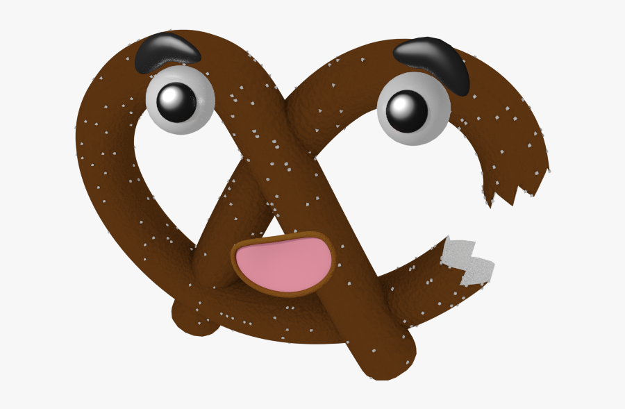 Pretzel - Cartoon, Transparent Clipart
