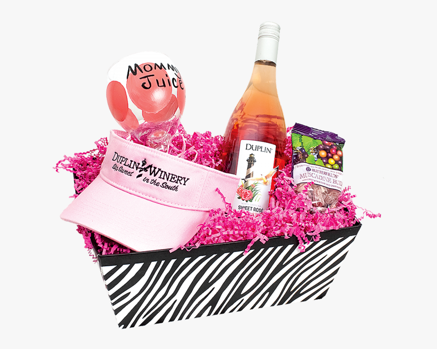 Gift Basket, Transparent Clipart