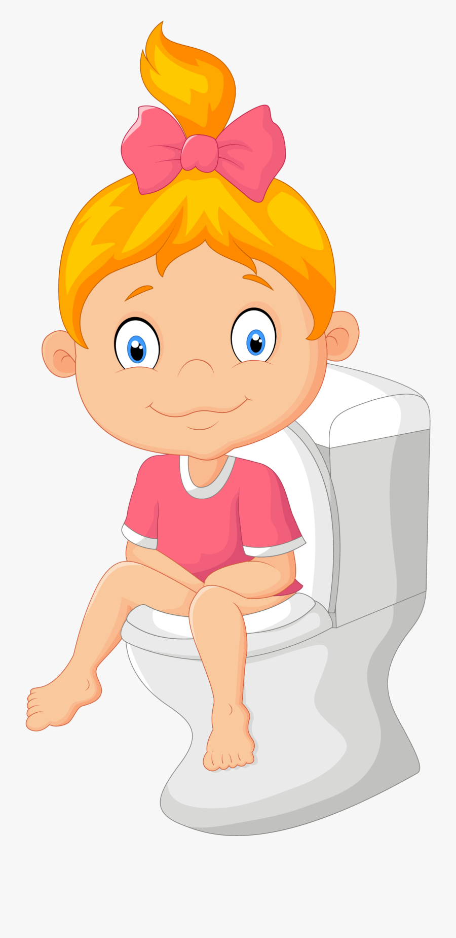Toilet Vector Animated - Go Potty Clipart, Transparent Clipart