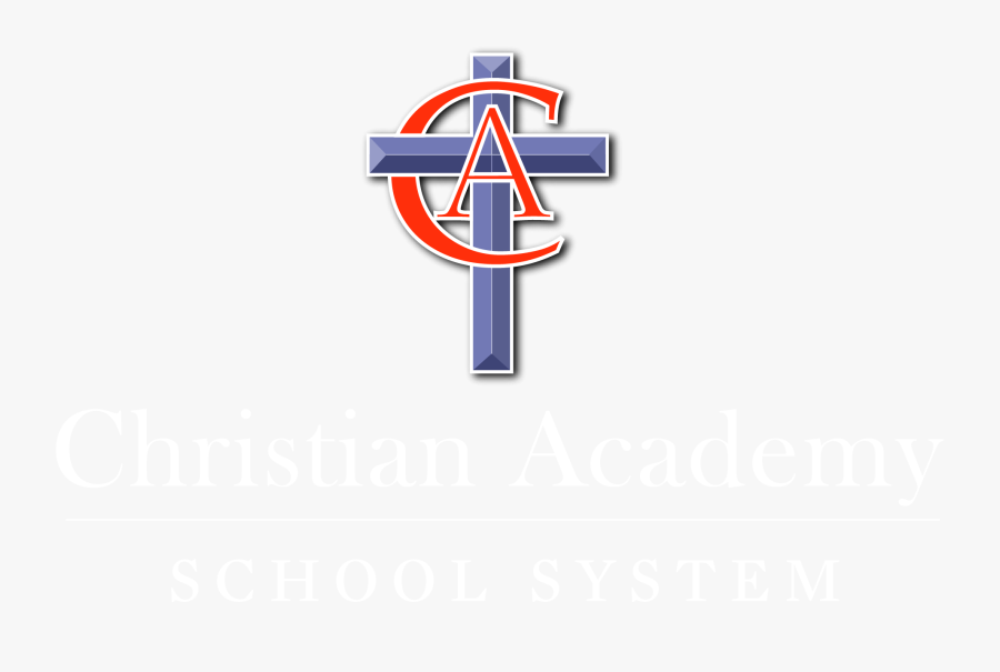 School System Stacked White Text - Christian Academy Of Louisville, Transparent Clipart