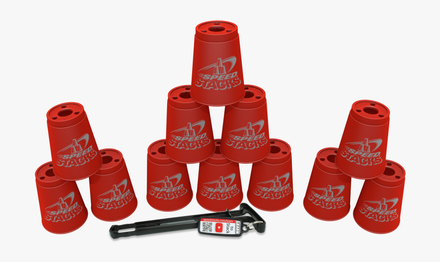 Speed Stacking 3 6 3 Clipart , Png Download - Speed Stacks Red, Transparent Clipart