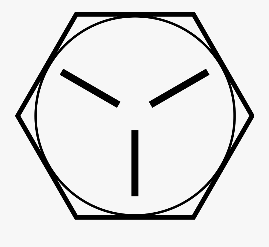 Hex Cap Screw-grade Clipart , Png Download - Schraubenkopf 10.9, Transparent Clipart