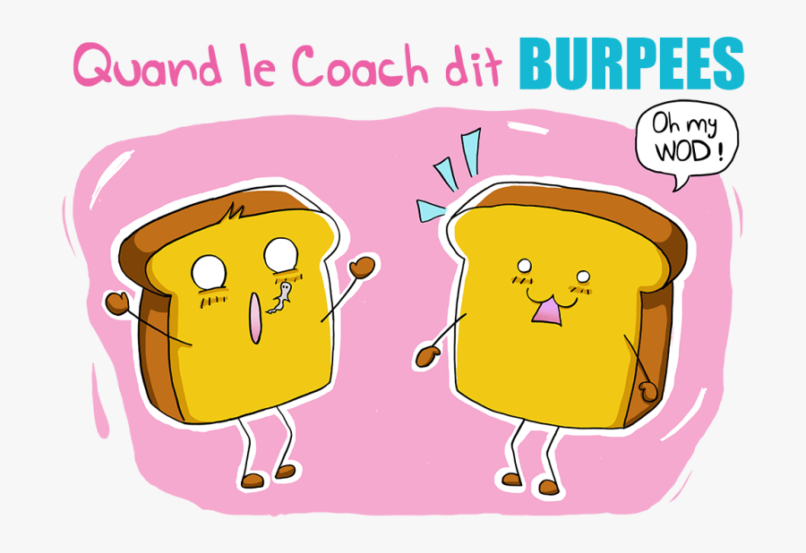 Burpees Clipart - Cartoon, Transparent Clipart