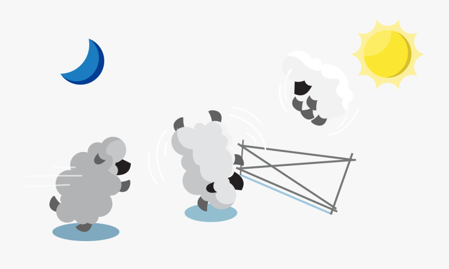 Resting Clipart Night Activity - Cartoon, Transparent Clipart