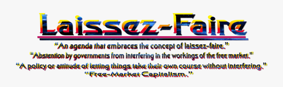 Definition Laissez Faire, Transparent Clipart
