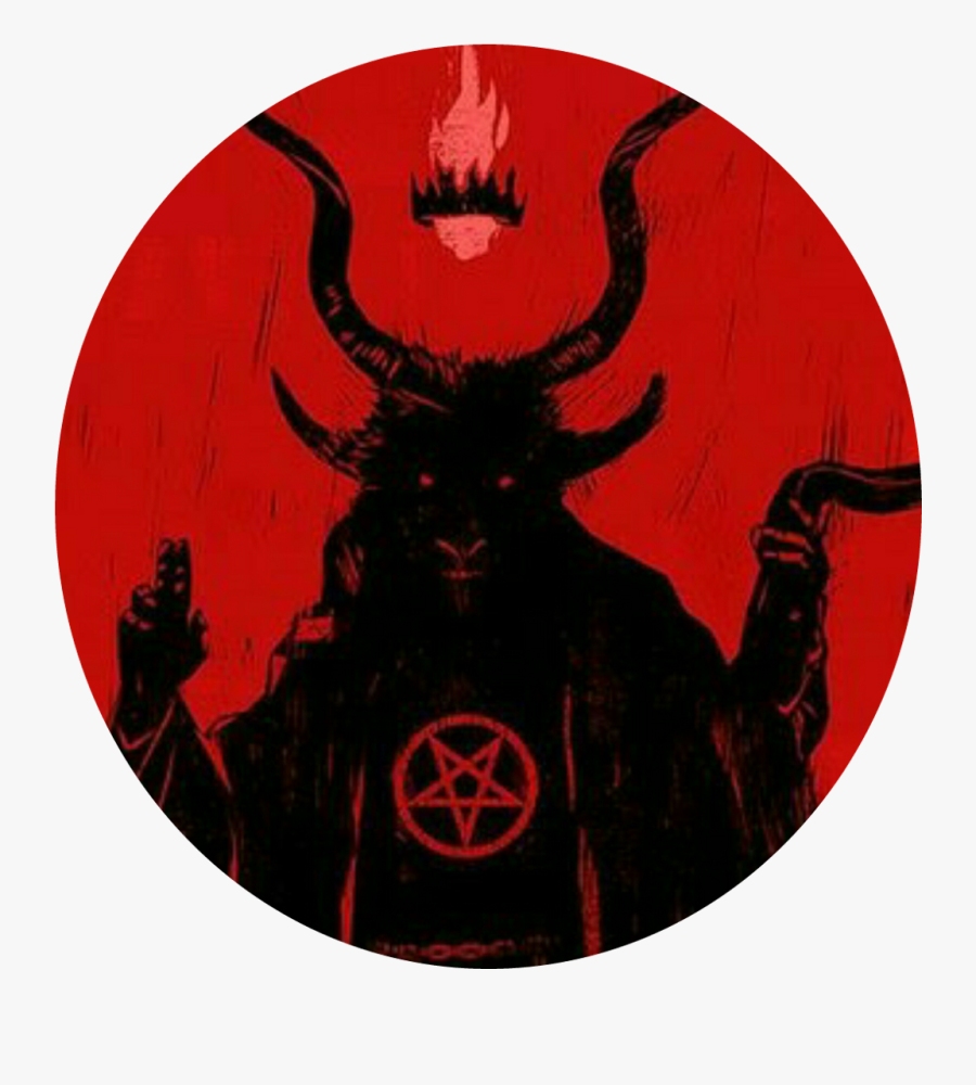 Satan Baphomet 666 Satanic Satanist Satans Devil Penta - Satanic Aesthetic, Transparent Clipart