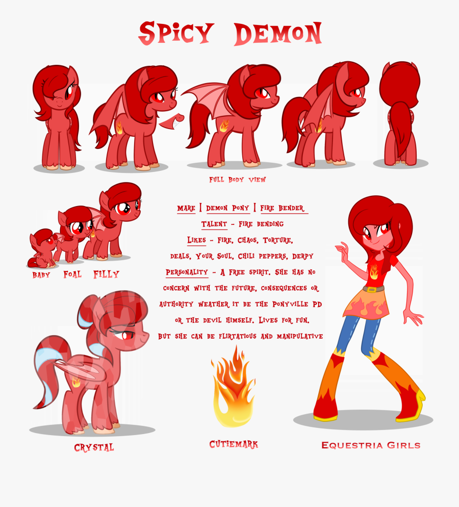 Devil Clipart Baby Devil - Rainbow Dash Full Body Mlp Equestria Girl, Transparent Clipart