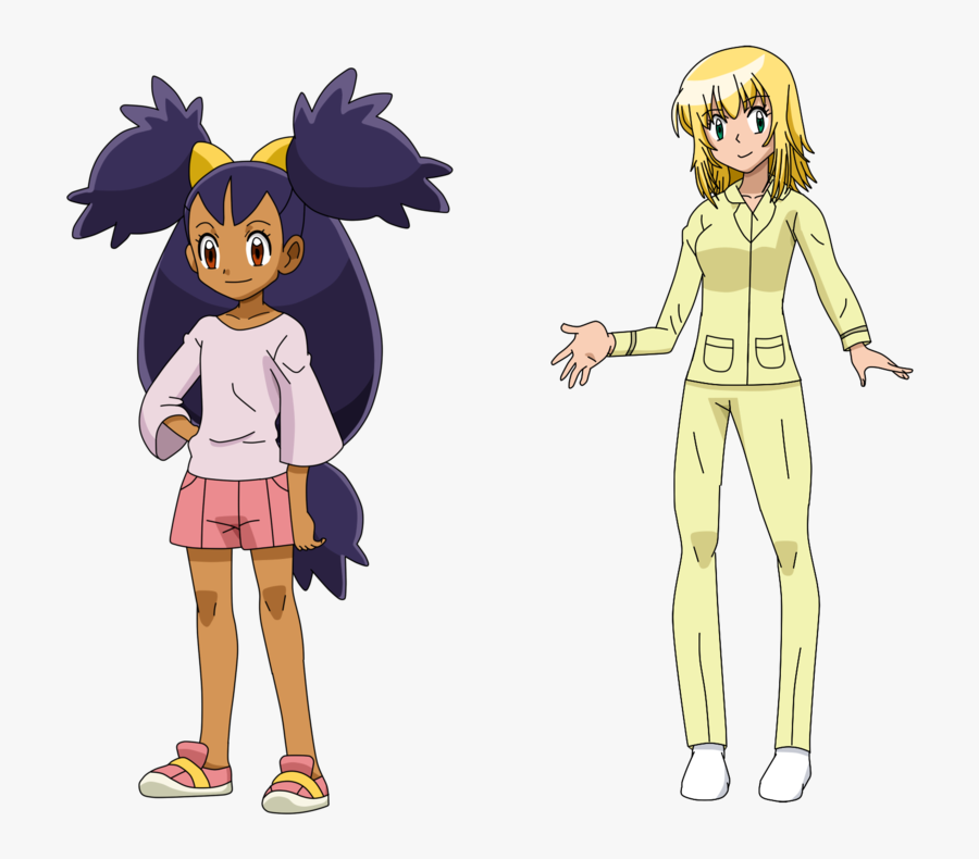 Pkmn Iris And My - Pokemon Black And White Ash Friends, Transparent Clipart