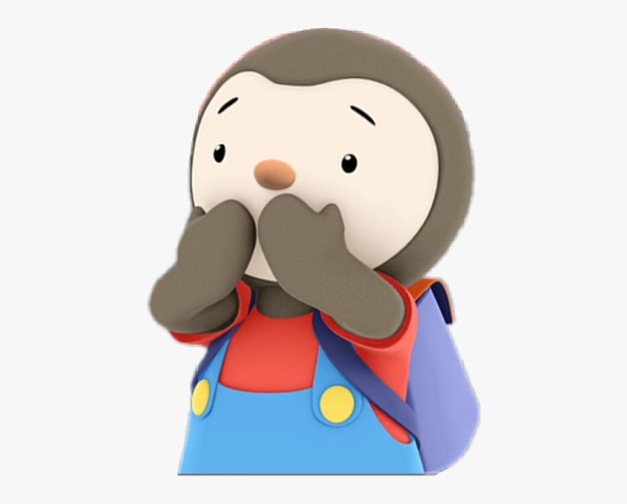 Tchoupi Shh Bag Nt Freetoedit - Cartoon, Transparent Clipart