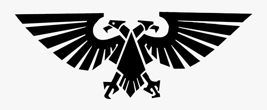 Eagle Black Logo Png Image, Free Download - Warhammer 40k Aquila, Transparent Clipart