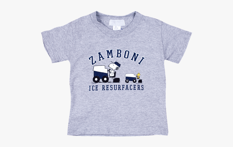 Youth Snoopy Tshirt Snoopy Zamboni , Free Transparent Clipart