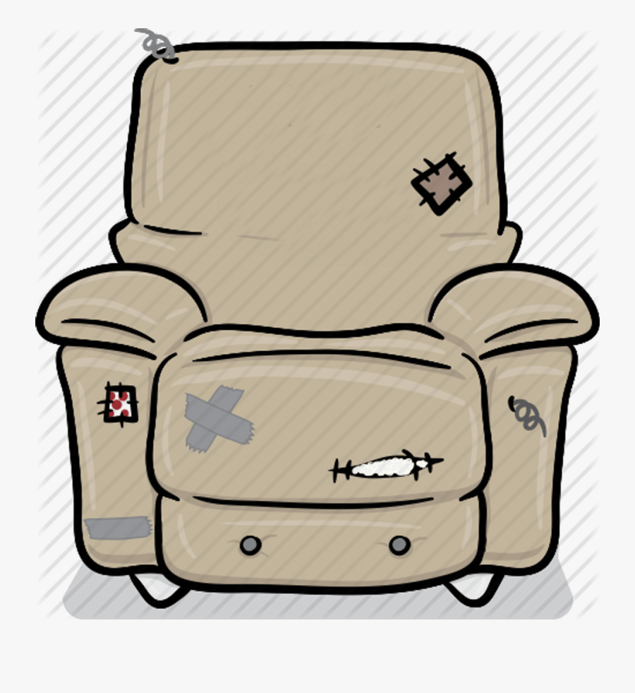 Chair With Mouth Cartoon, Transparent Clipart