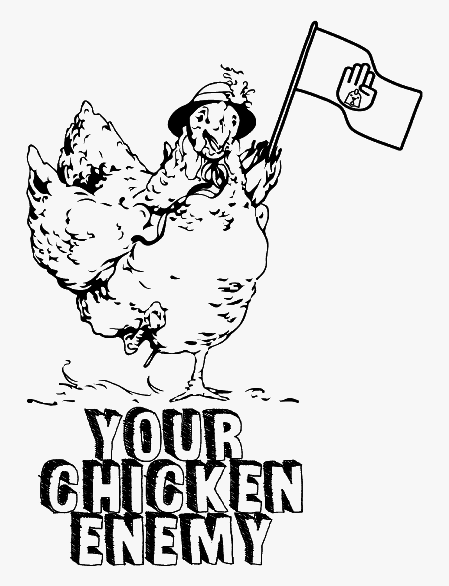 Chicken, Transparent Clipart