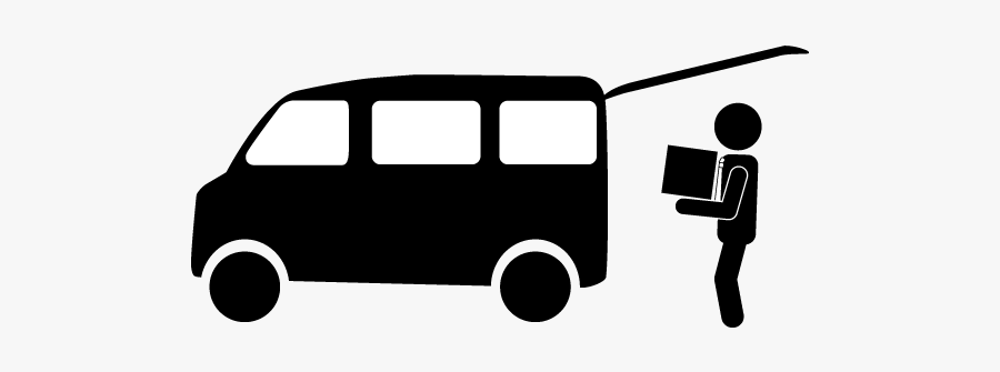 Transparent Van Symbol, Transparent Clipart