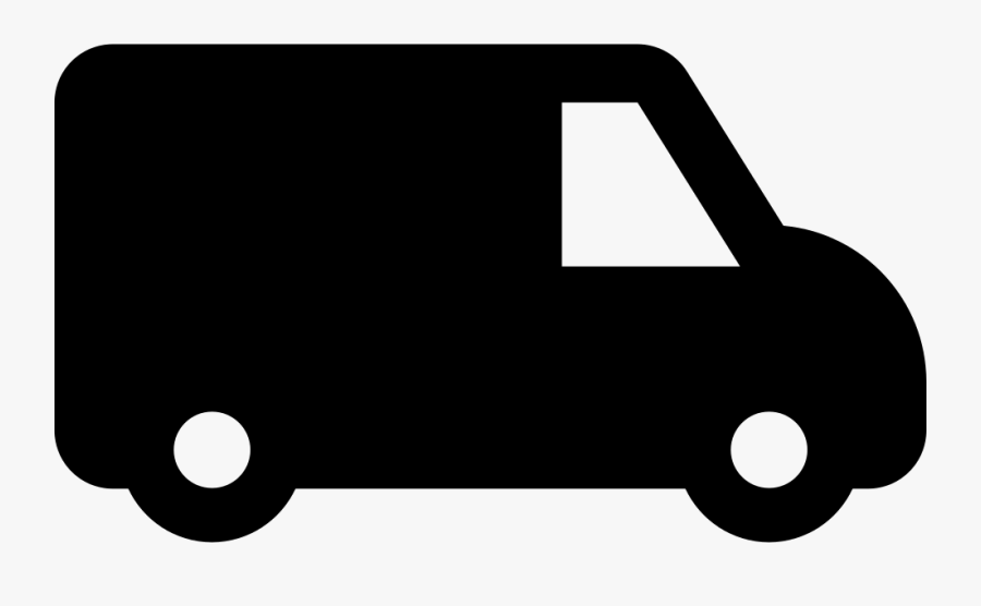 Delivery Van, Transparent Clipart