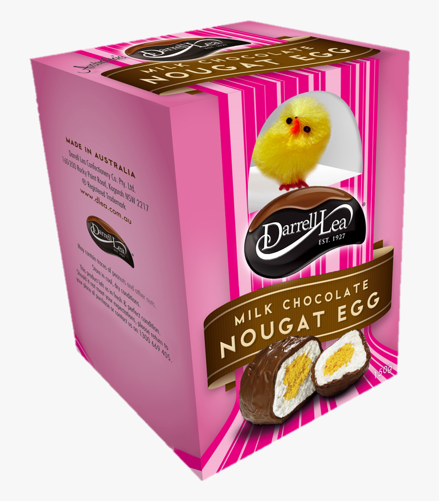 Smartie Candy Clip Art - Darrell Lea Chocolate Nougat Egg, Transparent Clipart