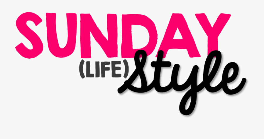 Title-sundaystyle - Sunday Style, Transparent Clipart