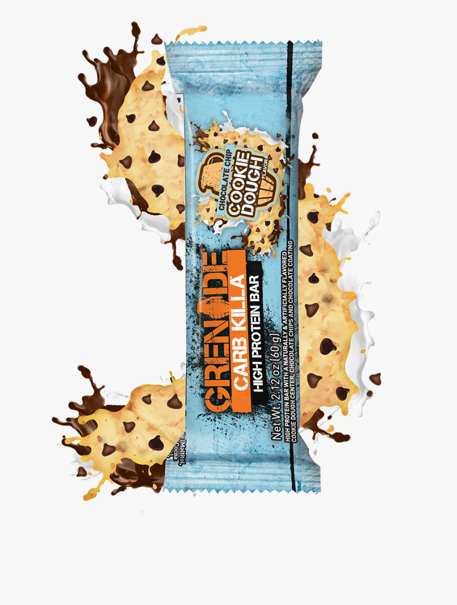 Grenade Products Banner - Grenade Protein Bars Cookie Dough, Transparent Clipart